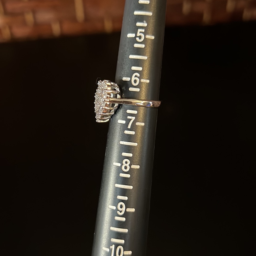 Heart sterling statement ring - Picture 5 of 5